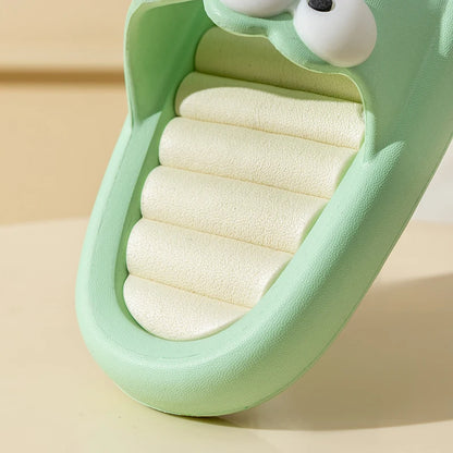 Children Dinosaur Slippers - Soft Soled Anti Skid Kids Summer Shoes Sandals