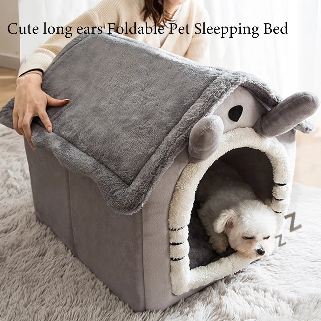 winterFolding houses for small and medium sized dogs and cats, mattresses, pet products, puppy baskets, winter kennels