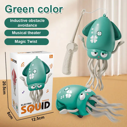 Dancing Octopus Toy - Electronic Crawling Pet with Music and Lights - ZOOMNSTORE
