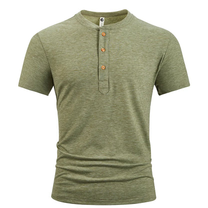 King Billion Men's T-shirt Slub Cotton High Quality Slim Fit Solid Summer Short Sleeve T-shirts Male Tops Tees Beach Tshirt