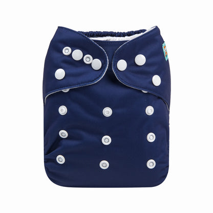 Washable Baby Cloth Diaper – Adjustable Unisex Baby Nappy with Insert | Breathable Waterproof