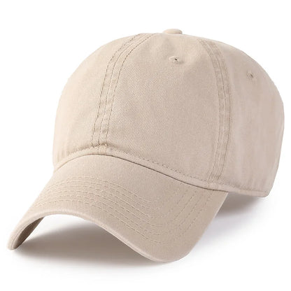 Oversize Big Head Man Plus Size Baseball Cap Spring Summer Thin Fabric Mesh Sun Hat Male Snapback M 55-59cm L 60-64cm