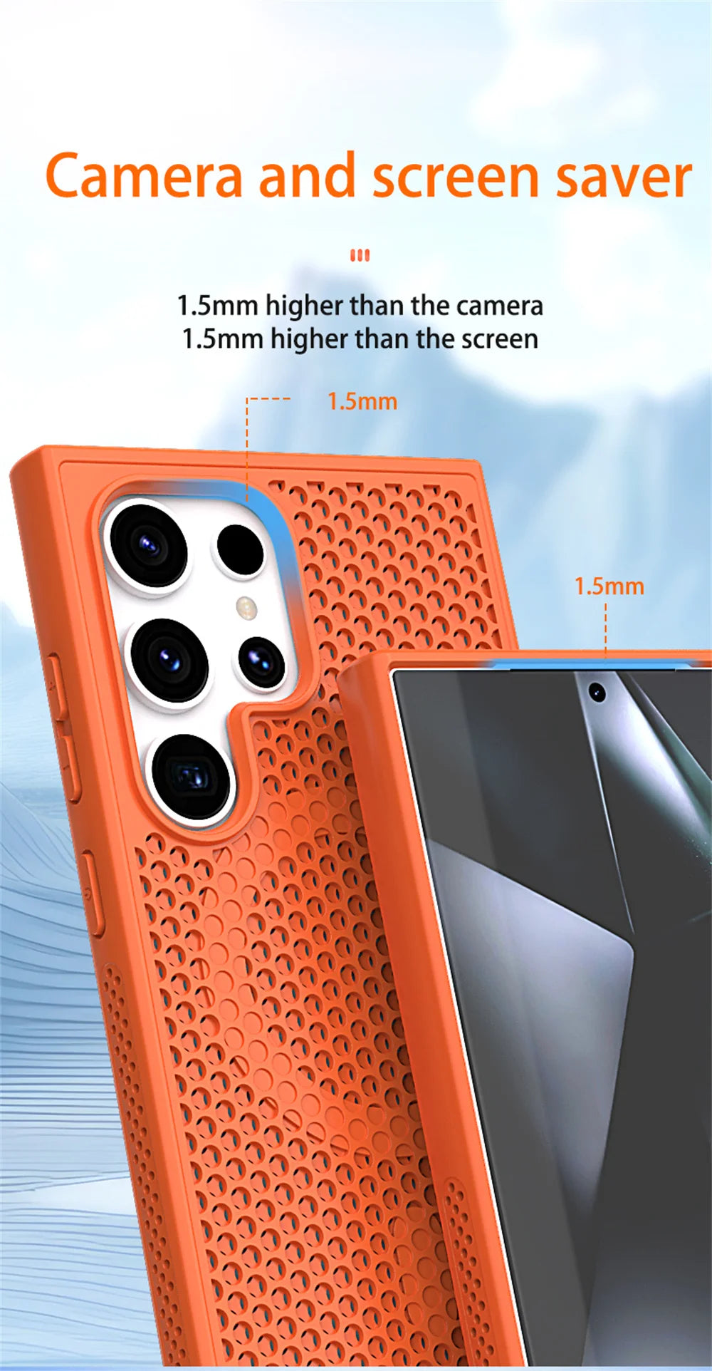 Magnetic For Magsafe Heat Dissipation Phone Case For Samsung S26 S25 S24 S23 Ultra S22 Plus FE Luxury Shockproof Protector Cover