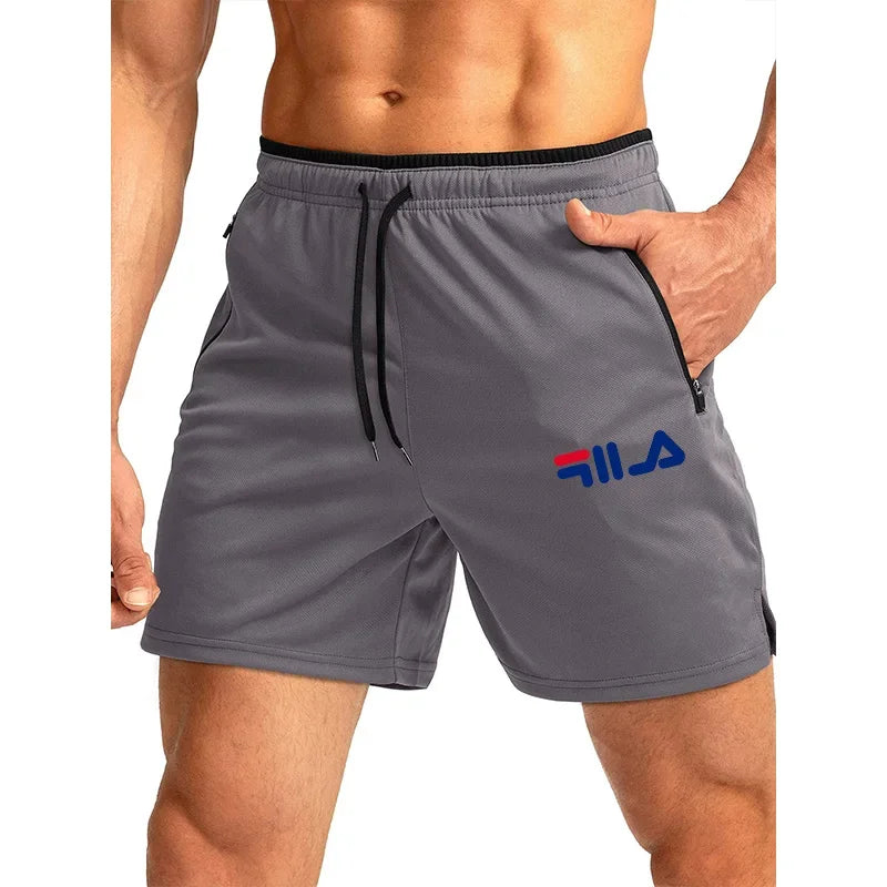 New men's quick-drying beach shorts fitness shorts summer swimwear leisure sports men's swimming board tide beach