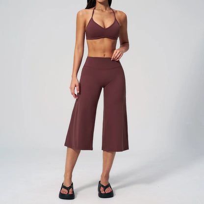 Summer Yoga Set 2 Pieces Women Tracksuit Workout Clothes Sports Outfits High Waist Shorts Fitness Sports Suit Female Gym Clothes