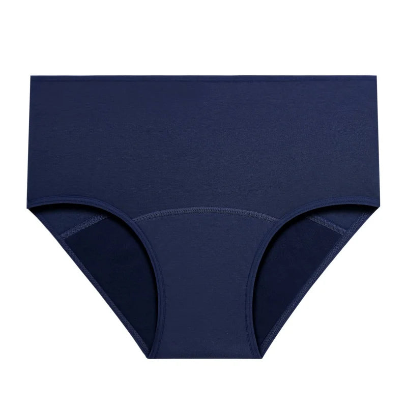 Women's Cotton High Waist Menstrual Period Underwear Seamless Absorption Leakproof Lingerie Breathable Physiological Panties New
