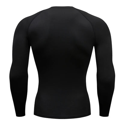 Compression T Shirt Men - Quick Dry Summer Sportswear Athletic Gym Top