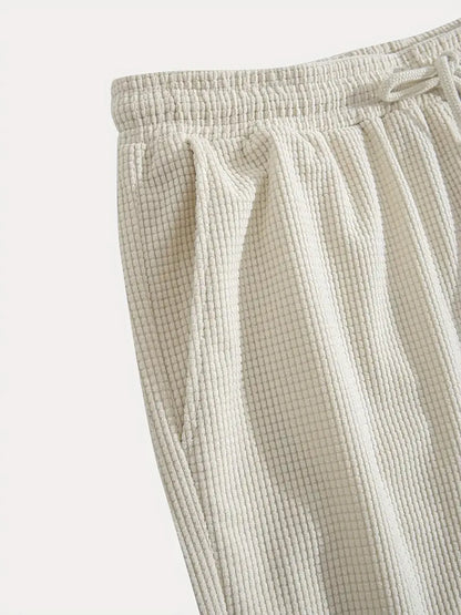 Men's Summer Casual Sports Shorts Plaid Checkered Loose Knee Length Shorts American Fashion Sports Street Shorts