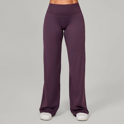 Women Yoga Pants – Soft Stretchy Fabric Full Length Leggings With Elastic Waist