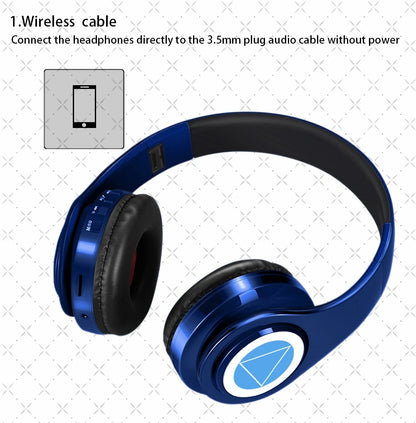Anime Headset Miku Nakano Sanjiu Cosplay Stereo Wireless Headphone V5.0 Bluetooth Headset for PC mobile
