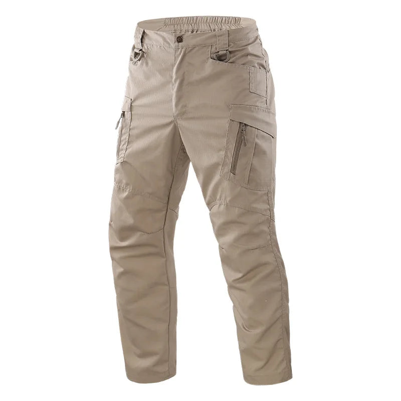 2024 City Tactical Pants Men  Cargo Trousers Multi-pocket Waterproof Pant Casual Outdoor Training Overalls Clothing Hiking