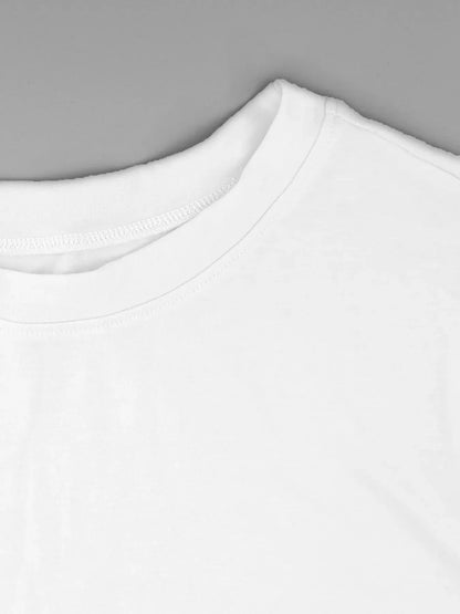 Plus Size T-Shirt - Women's Casual Graphic Tee Shirt | Breathable Cotton, Loose Fit
