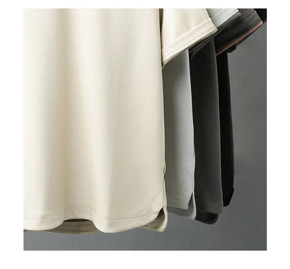 Men's Modal T-Shirt – Cool Quick-Dry Oversized Summer Top