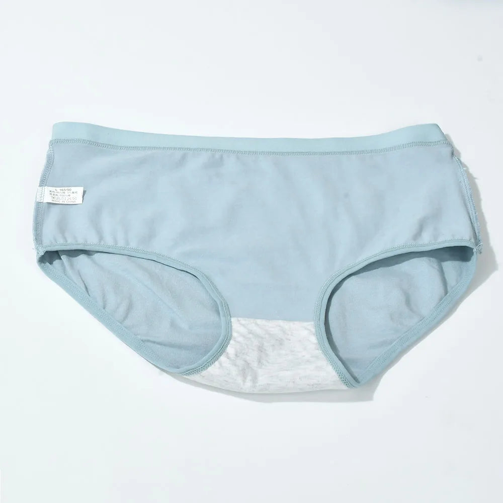 Pure Cotton Women's High Waist Underwear Panties Female Soft Breathable Underpants Woman Plus Size Intimate Lingerie Mom Briefs