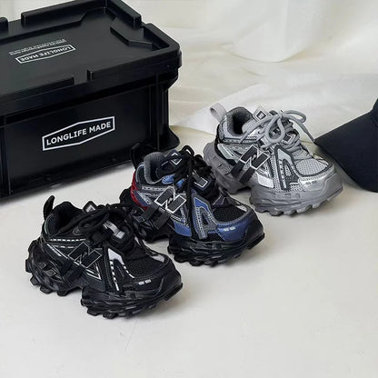 Children's Sports Shoes – Kids Running Shoes With Soft Sole & Lace-Up Design