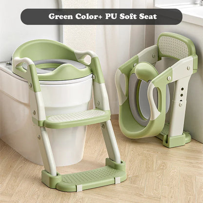 Baby Potty Training Seat - Portable Child Urinal & Kids Toilet Step Stool