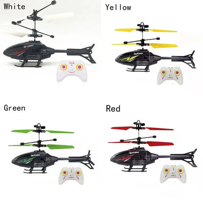 Mini Remote Control Helicopter - Rechargeable Infrared Drone Toy - ZOOMNSTORE
