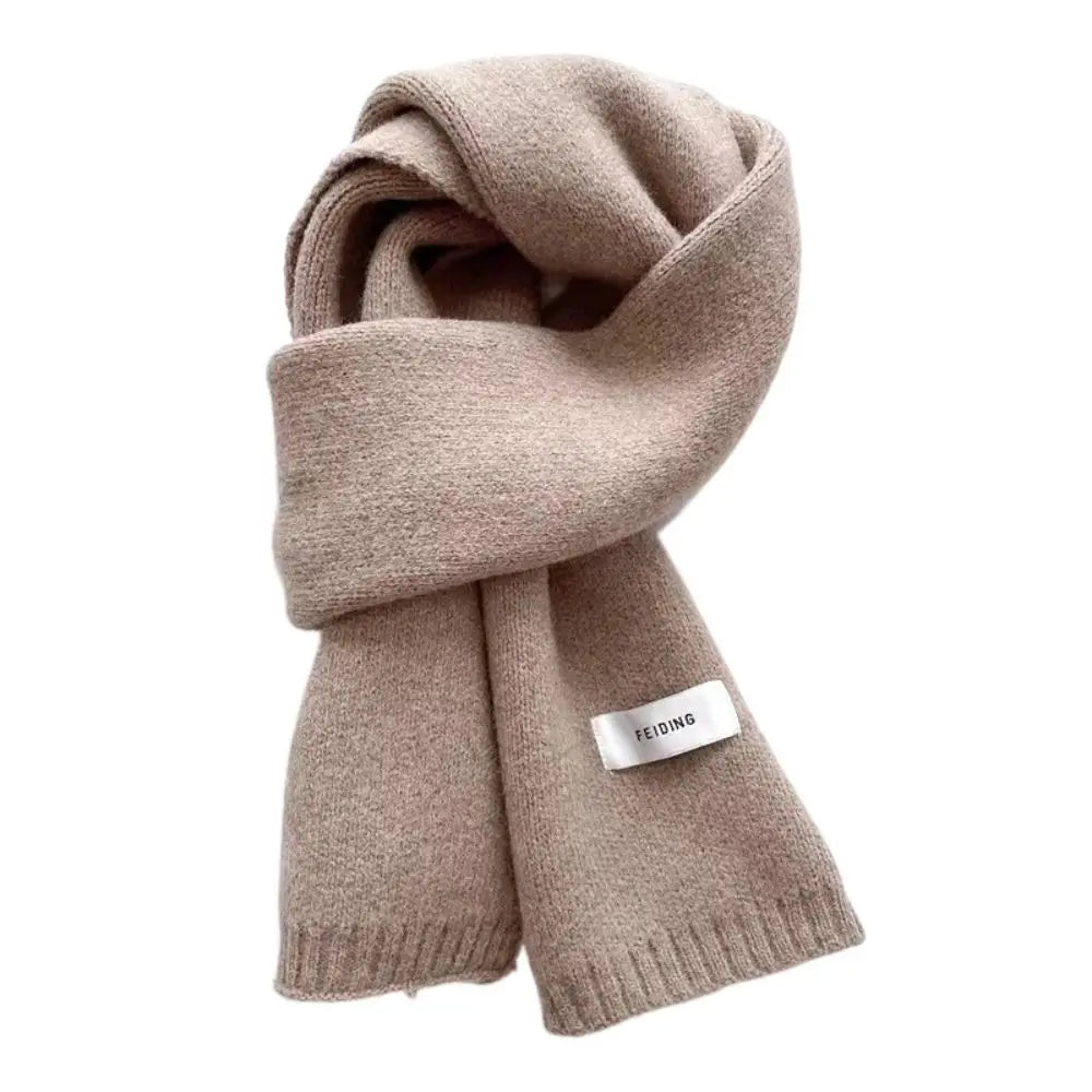 Cashmere Scarf Women – Thick Knitted Warm Scarf, Winter Shawls & Pashmina Wrap