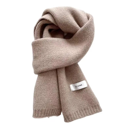 Cashmere Scarf Women – Thick Knitted Warm Scarf, Winter Shawls & Pashmina Wrap