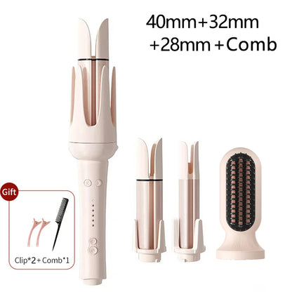 Automatic Hair Curler - 32mm Ceramic Hair Roller With Timer & Anti-Scald Design