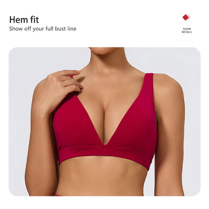 Hearuisavy Summer 2Pcs Women Sports Suit High Impact Push-Up Sports Bra Gym Yoga Tops Underwear High Waist Stretch Fitness Pants