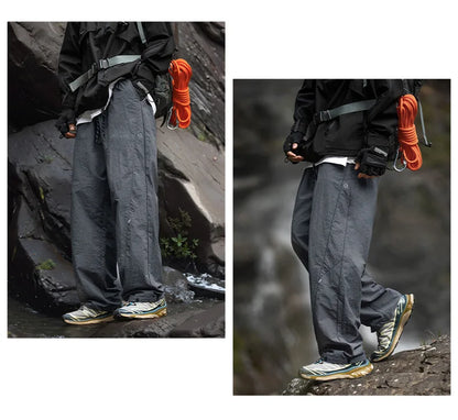 TFETTERS Brand Outdoors Men's Cargo Pants 2026 Spring Summer Outdoors Outing Casual Pants Man Watertight Baggy Riding Clothes