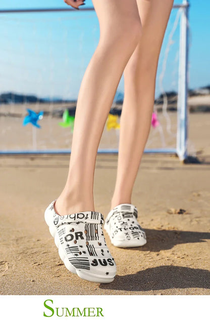 Men Beach Sandals - Lightweight EVA Fishing Sandals | Casual Slip-On Outdoor Sports Slippers