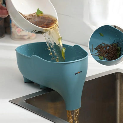 Elephant Sink Strainer - Hanging Drainer Basket for Fruits and Vegetables - ZOOMNSTORE