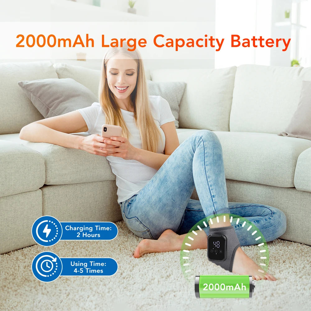 Electric Heating Wrist Brace | Rechargeable Wristband With Hot Compress & Thermal Wrist Support