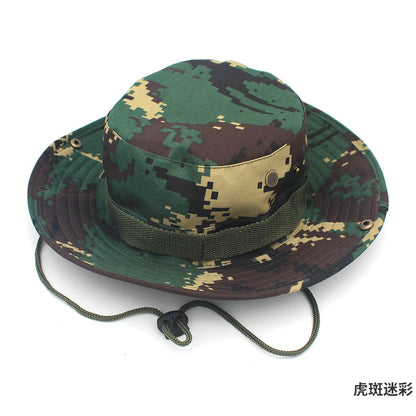 Camo Boonie Hat – Tactical Bucket Hat for Fishing, Hiking & Hunting