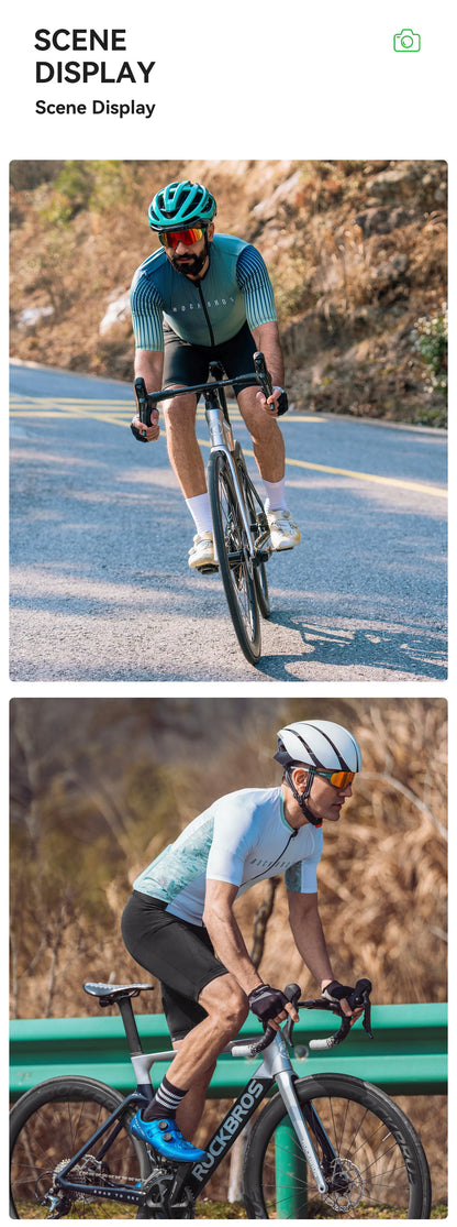 Men's Summer Cycling Jersey – Breathable Quick-Dry Bike Top