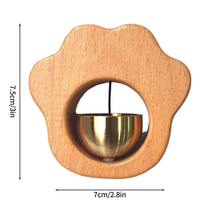 Wooden Door Bell Japanese Wind Chime Door Chime Room Decor Home Front Doorbell Landscape Bell Shopkeeper Remind Bell 풍경