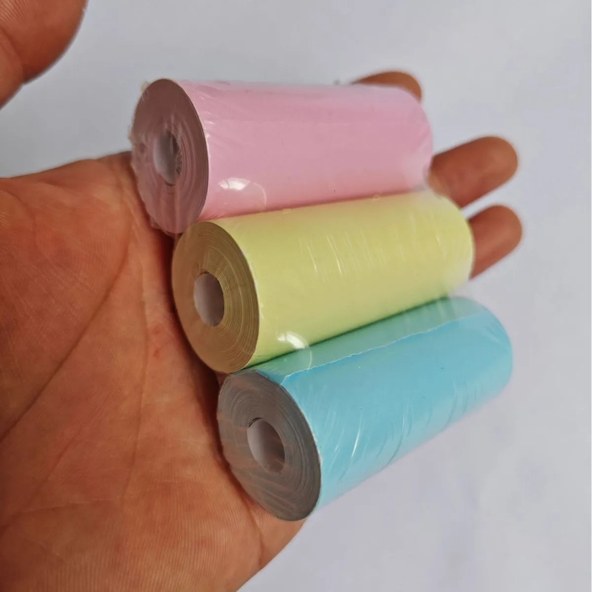 Mini Wireless Bluetooth Label Printer 57mm Thermal Sticker School Home Text Photo Wrong Question Printing Sticker Consumables