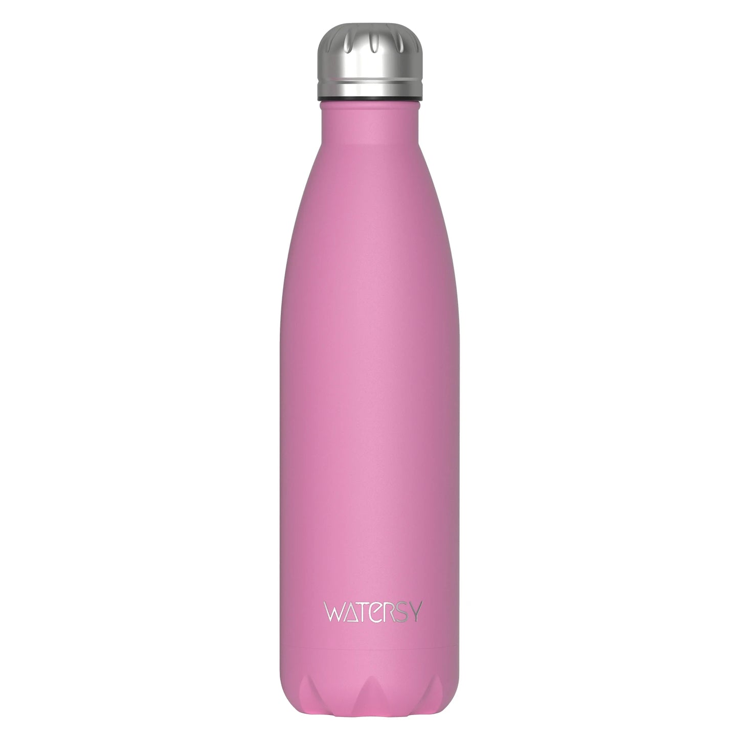 WATERSY 500ml Stainless Steel Water Bottle Insulated Vacuum Flask Double Wall Thermal Cup Keep Cold Hot Sports Kettle