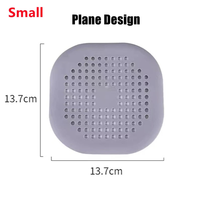 Silicone Sink & Drain Strainer – Hair & Food Catcher for Kitchen & Bath
