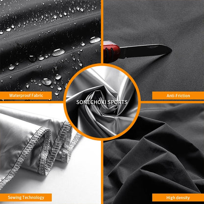 Sauna Suit Unisex Gym Clothing - Full Body Sweating Tracksuit for Weight Loss & Fitness