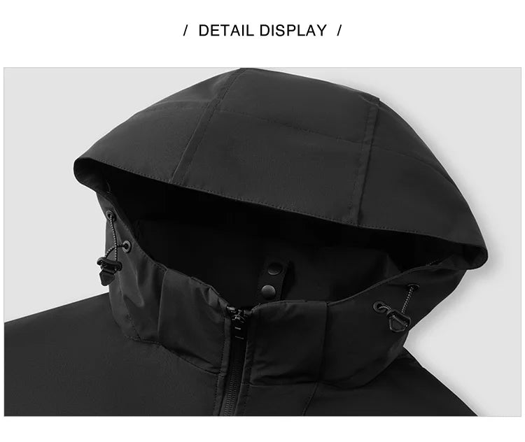 Semir Down Jacket Women 2026 New Two-Piece Three-in-One Outdoor Travel Daily Waterproof Oil-proof Stain-proof Woman Winter Coat