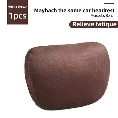 Car Headrest Pillow – Adjustable Neck Rest Cushion | Soft Universal Maybach Style