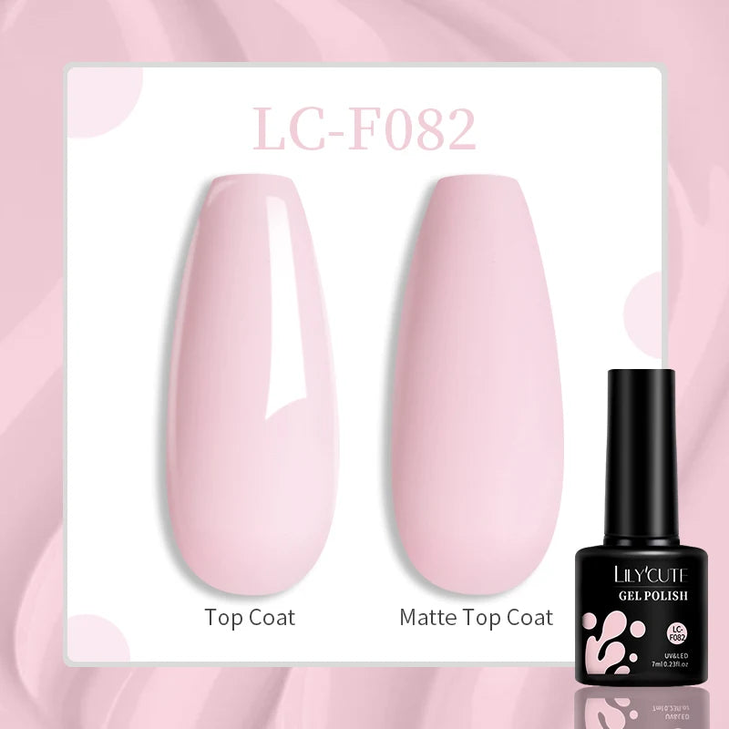 Gel Nail Polish - LILYCUTE UV Gel Varnish 7ML | Soak Off, Long Lasting Colors