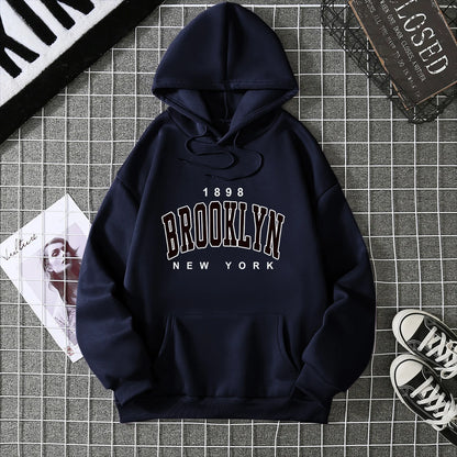 2025 Winter New Women's Hoodie High Street Unisex style Double Pockets Sweatshirts Outerwear Plus-Size Women's Clothing CYXX227