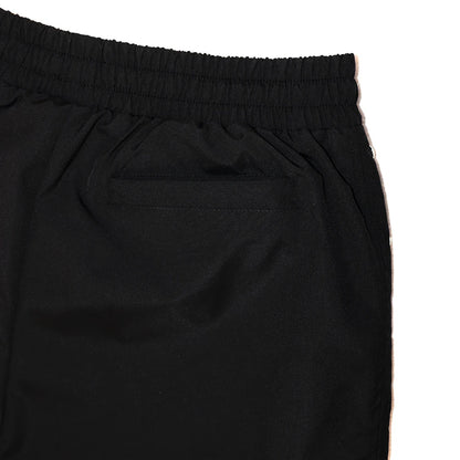 Side Button Embroidery Water Proof Thin Summer Shorts for Men Elastic Waist Drawstring Baggy Quick Dry Five Point Pants