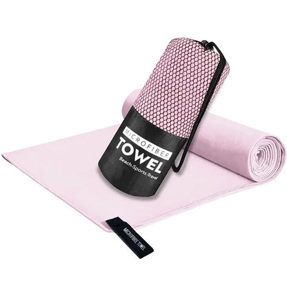Sandproof Microfiber Fast-Drying Towel  Lightweight Portable  Swim Yoga Gym Beach Travel Sports Essentials