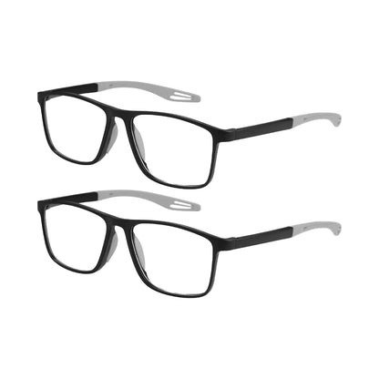 Progressive Reading Glasses – 2PCS Multifocal Computer Glasses with Blue Light Blocking