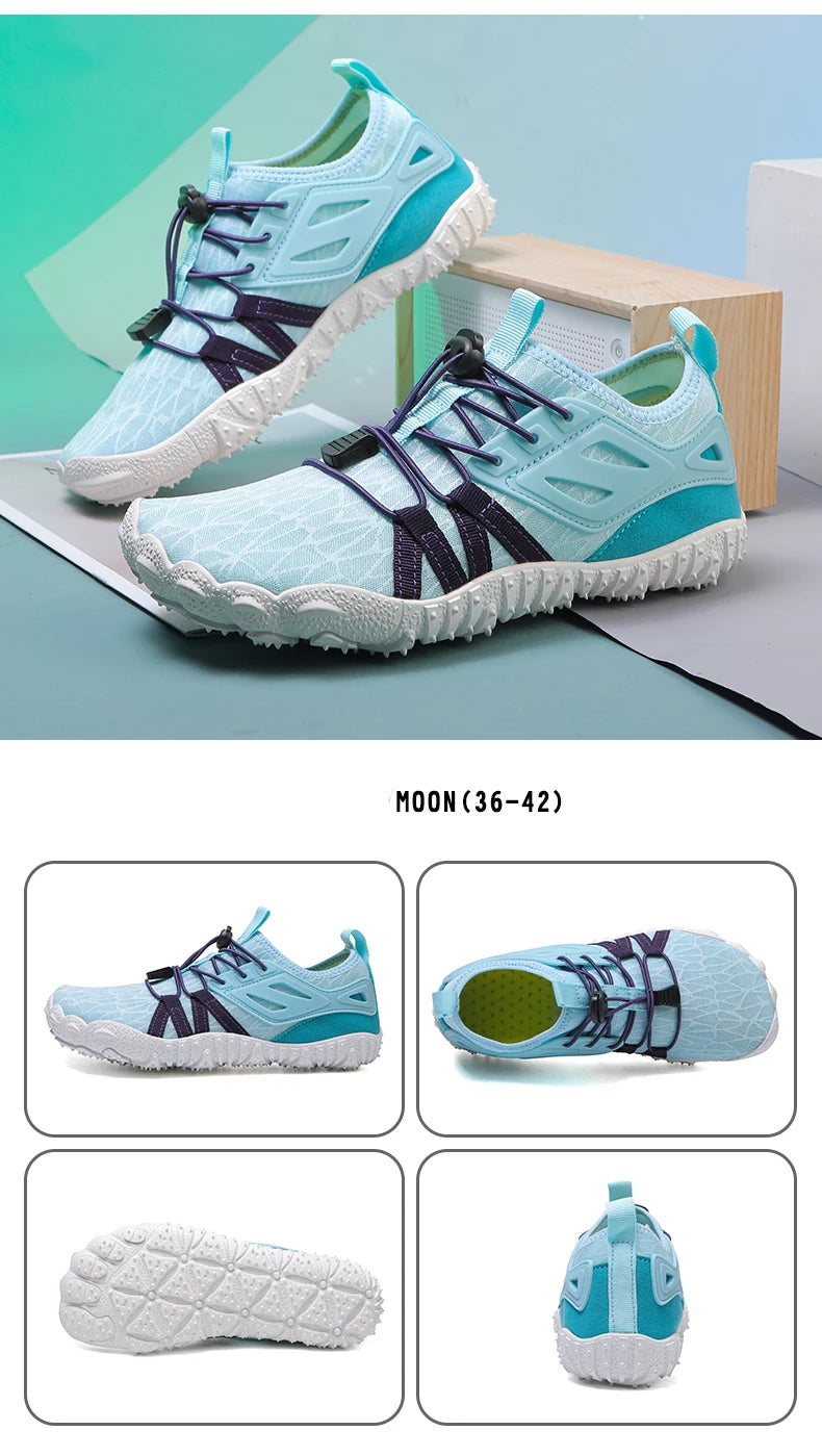 Aqua Shoes Barefoot Beach Shoes Adults Gym Outdoor Training Footwear Unisex Quick-Drying Breathable Sneakers