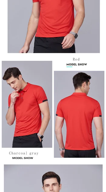 Men's Quick-Dry Polo Shirt – Breathable Golf & Sports Jersey (8 Colors)