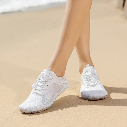 Aqua Shoes Women Men Barefoot Water Shoes Quick-Drying Outdoor Beach Upstream Wading Swimming Shoe Sneakers Unisex Trekking Surf