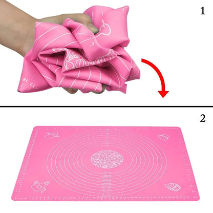 Silicone Baking Mat – Non-Stick Heat-Resistant Pastry & Dough Mat