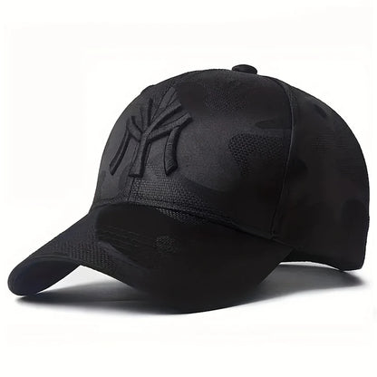 Embroidered Camo Baseball Cap – Adjustable Unisex Sports & Golf Hat