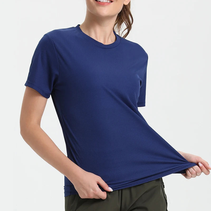 Women's Quick-Dry Sport T-Shirt – Ultralight Breathable Running Top