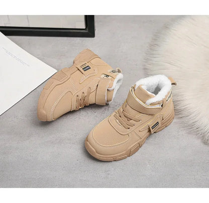 Children Winter Boots – Waterproof Kids Snow Boots With Plush Lining & Rubber Sole